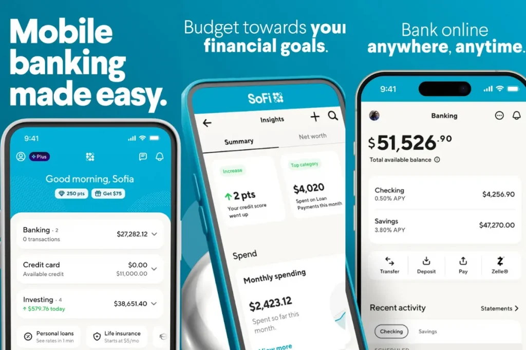 The SoFi App in Dubai for personal finance