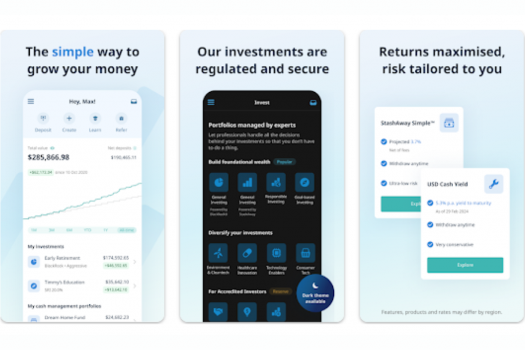 The StashAway App