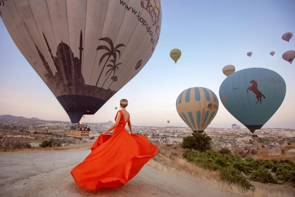 First-Time Hot Air Balloon Riders in Dubai