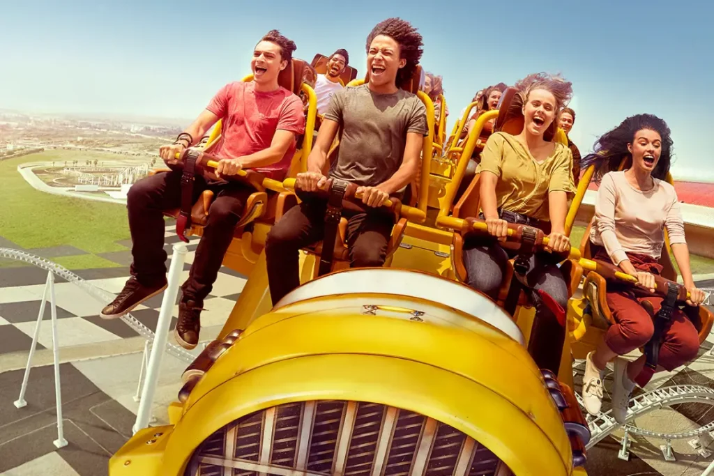 Flying Aces in ferrari world