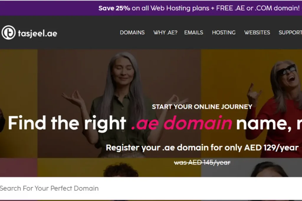 Tasjeel web hosting UAE