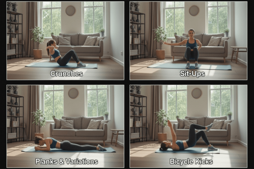Ab Exercises at Home