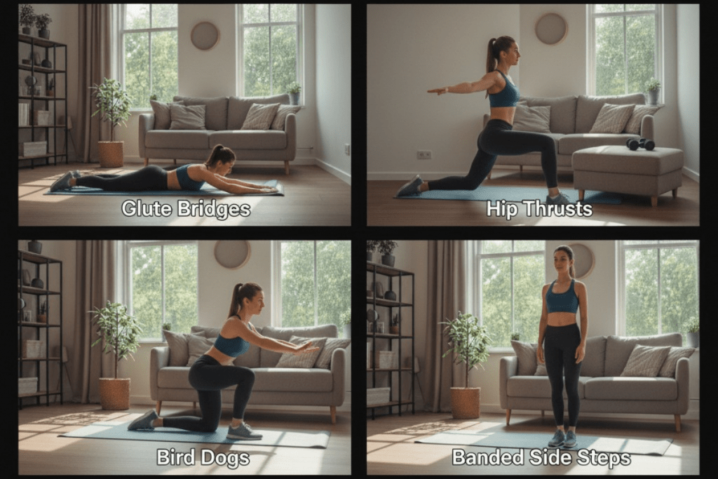 Glute Exercises at Home