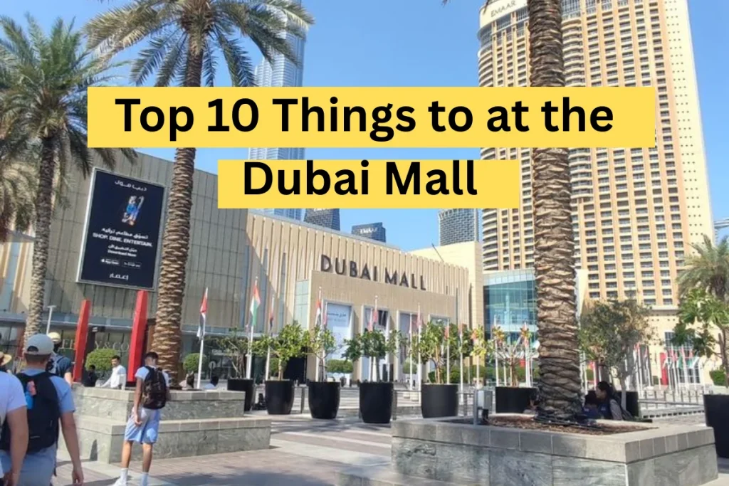 Top 10 Things to See & Do at the Dubai Mall