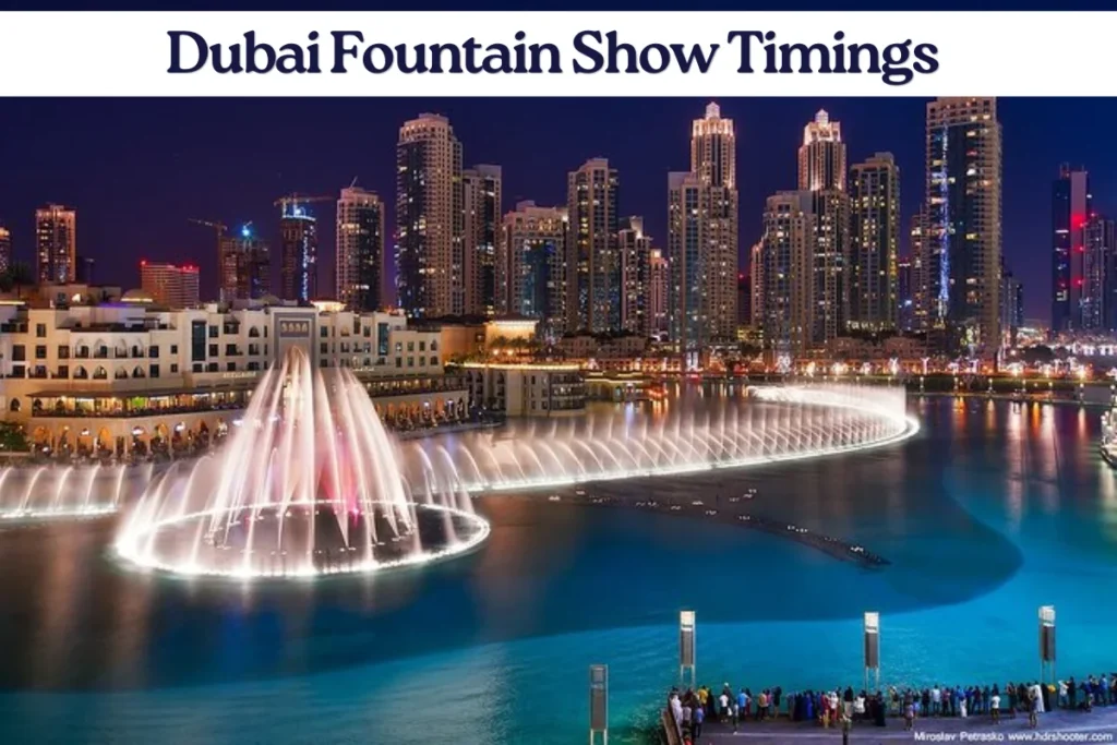 How Often Is the Dubai Fountain Show (1)