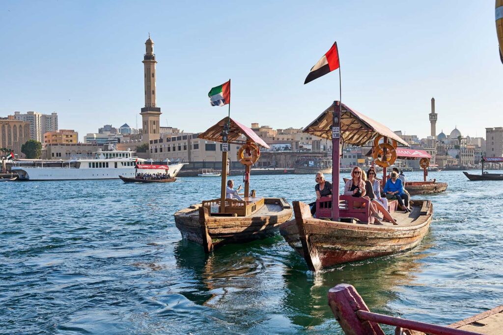 Dubai Creek and the Abra Ride